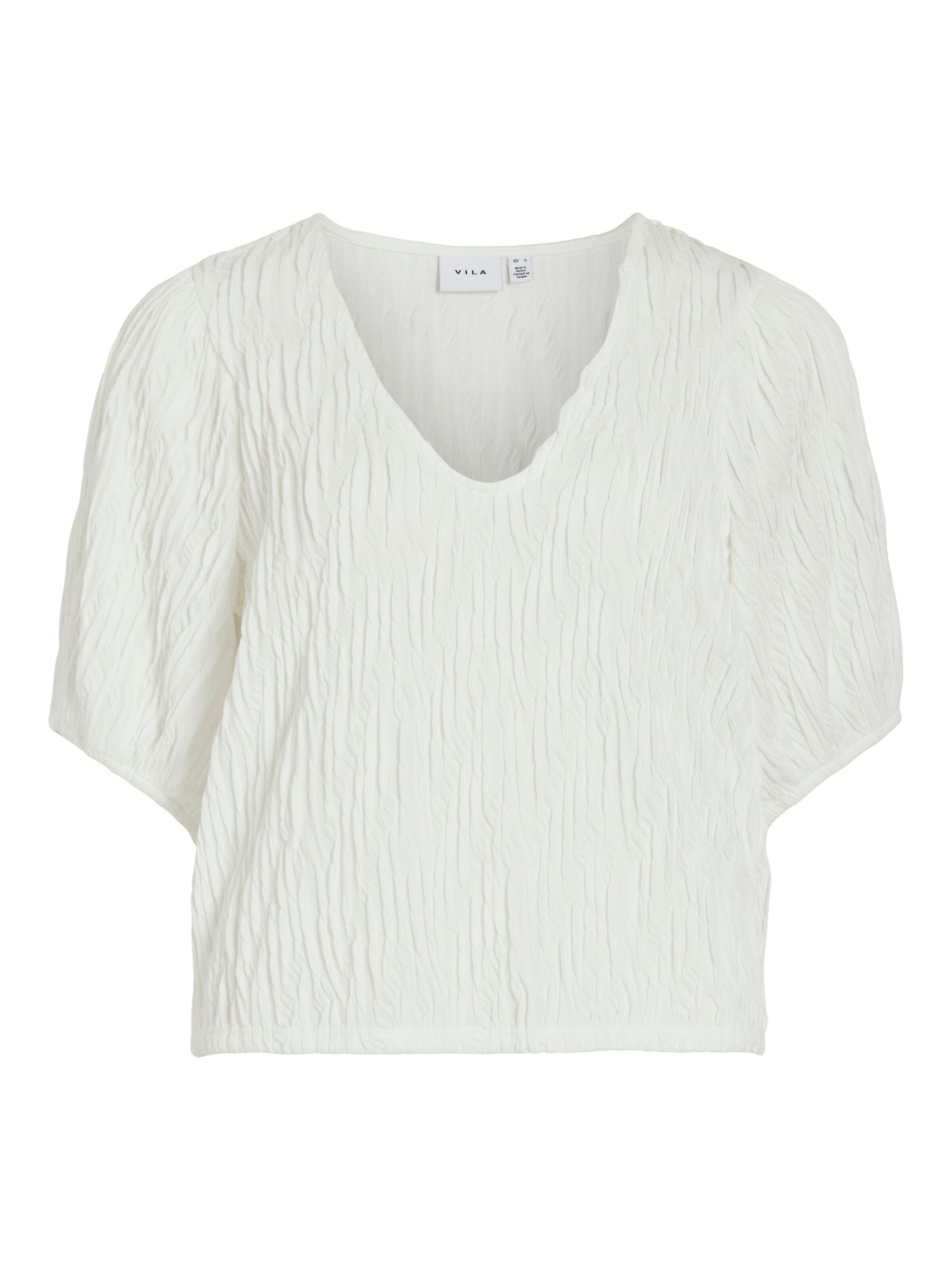 Chemisier 'VIOlana' VILA en blanc : devant