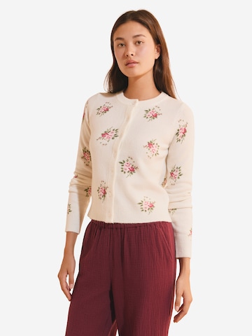 ETAM Slaapshirt 'Clarika' in Beige: voorkant