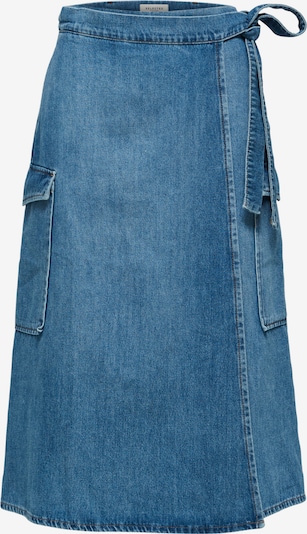 SELECTED FEMME Nederdel 'Mille' i blue denim, Produktvisning