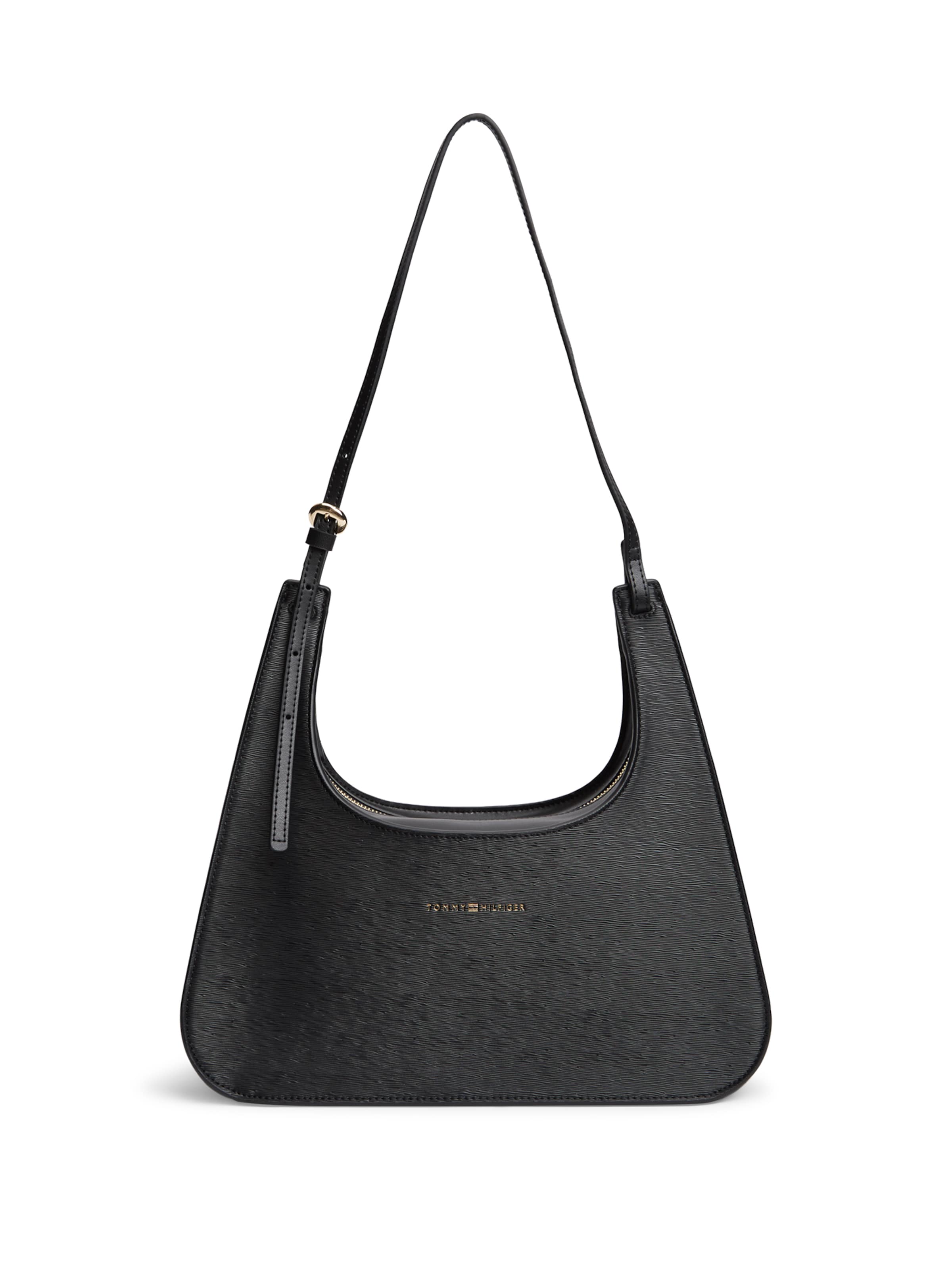TOMMY HILFIGER Shoulder bag in Black: front