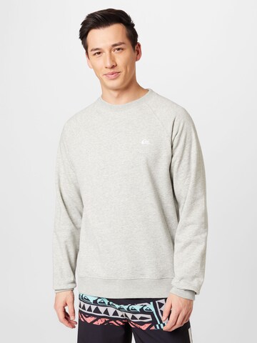 QUIKSILVER Sport sweatshirt i grå: framsida