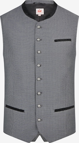 Gilet folklorique 'Kairo' SPIETH & WENSKY en noir : devant