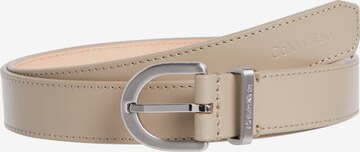 Ceinture Calvin Klein en gris : devant