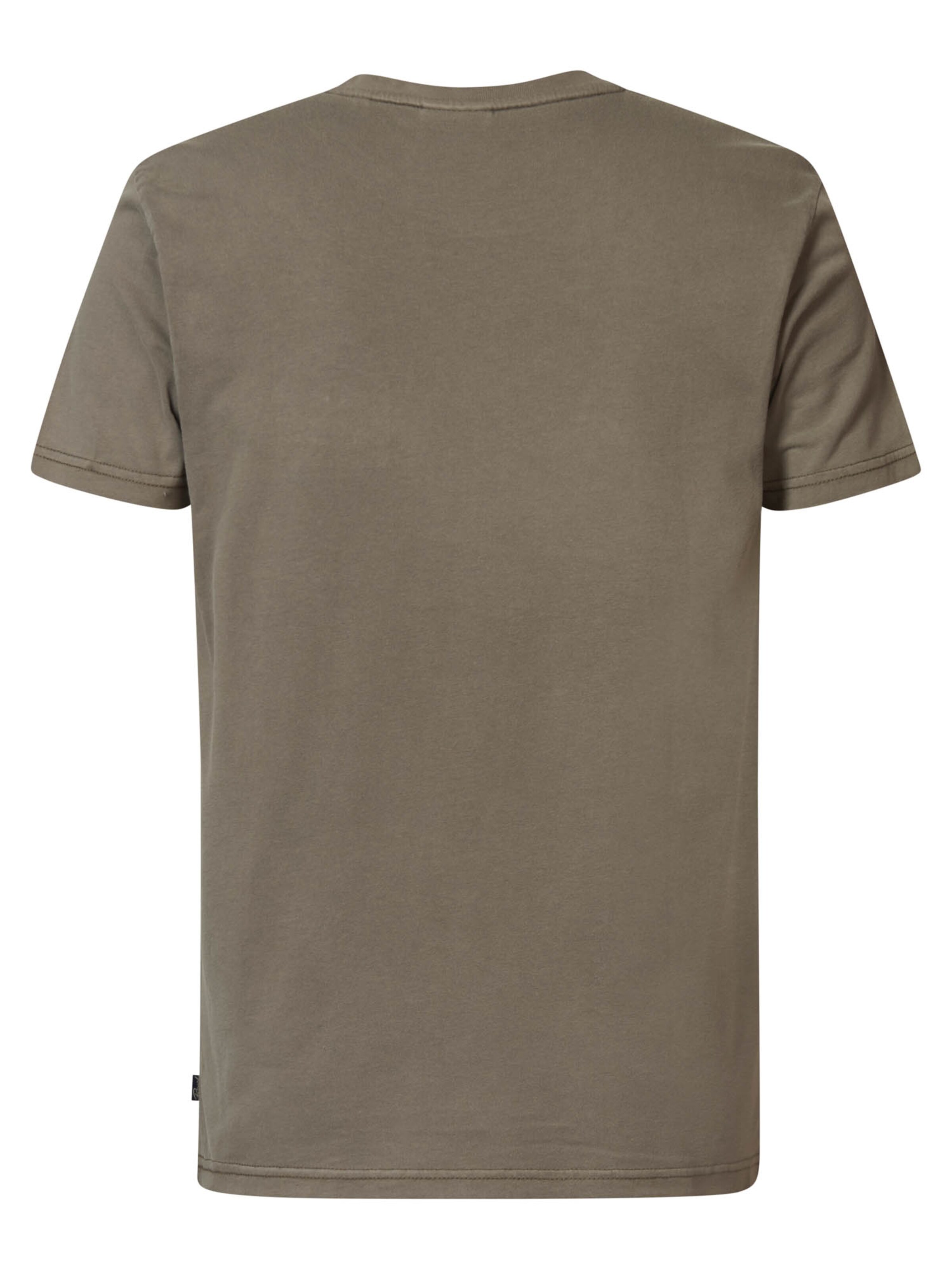 T-Shirt 'Palmetto' Petrol Industries en marron