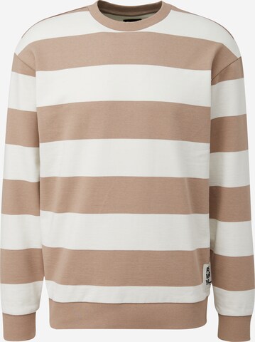 QS Sweatshirt in Beige: predná strana