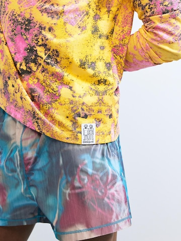 Desigual T-shirt i gul