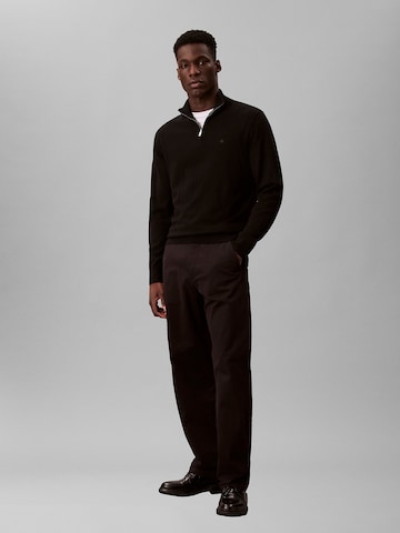 Calvin Klein Jeans Loosefit Chino in Bruin