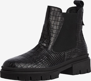 Chelsea Boots Tamaris en noir : devant