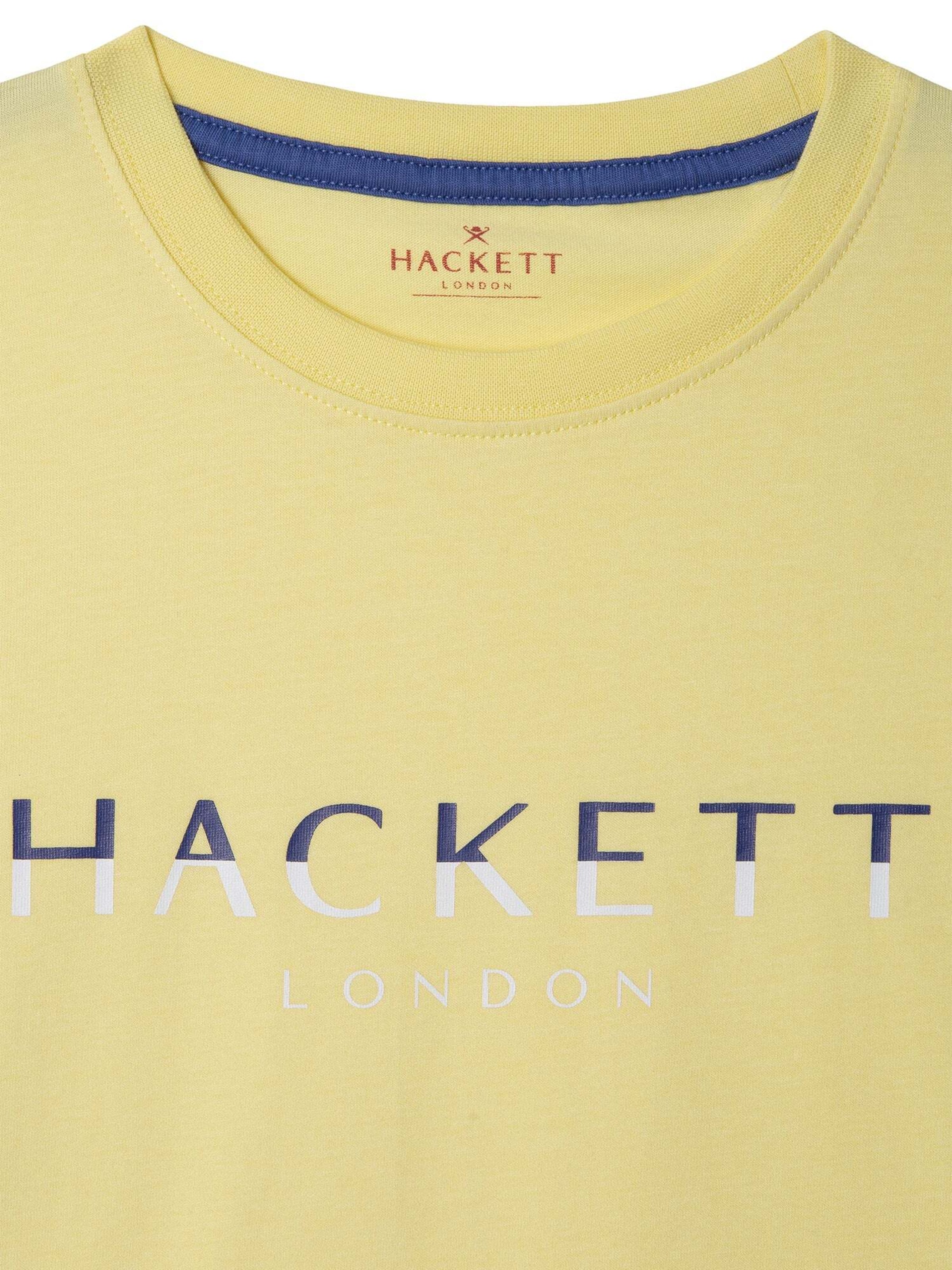 T-Shirt Hackett London en jaune