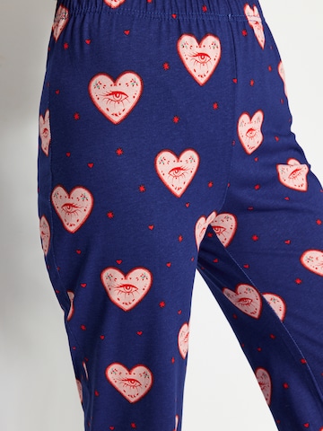 Trendyol Pyjamabroek in Blauw