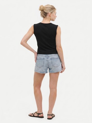 Alexa Dash Bluse in Schwarz