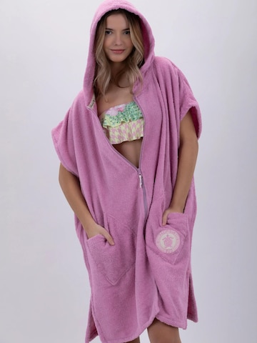 Pacifique Sud Athletic Robe 'Surf Rosa' in Pink