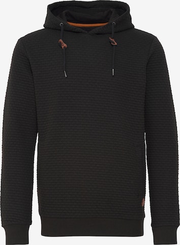 INDICODE JEANS Sweatshirt 'Anthone' in Zwart: voorkant