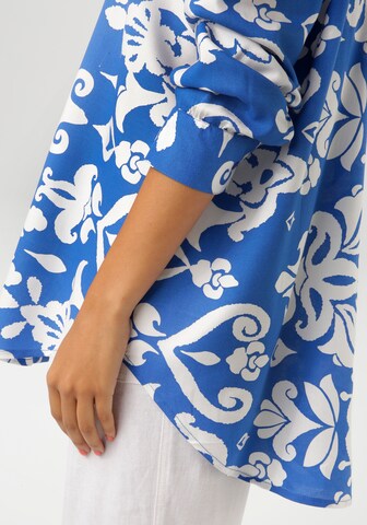 Aniston CASUAL Bluse in Blau