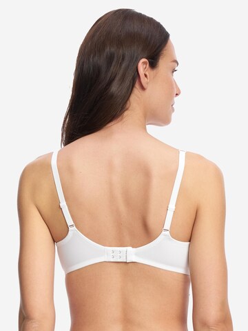 SUSA T-Shirt BH 'Porto'‌ in Weiß