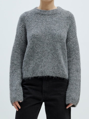 EDITED - Pullover 'Salome' em cinzento: frente