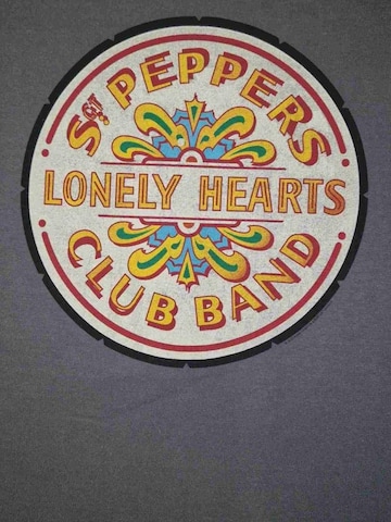 The Beatles Sweatshirt 'Beatles lonely Hearts Club  Sweatshirt Sweatshirt' i grå