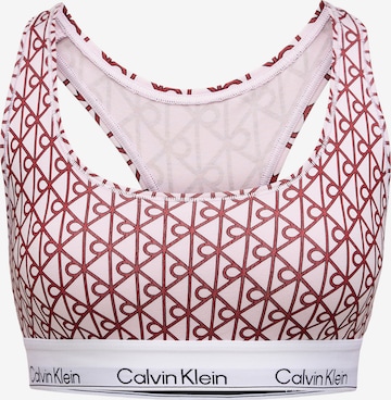 Calvin Klein Underwear Бюстгальтер в Ярко-розовый: спереди