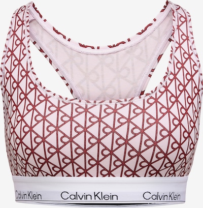 Calvin Klein Underwear Grudnjak u tamno roza / crna / bijela, Pregled proizvoda
