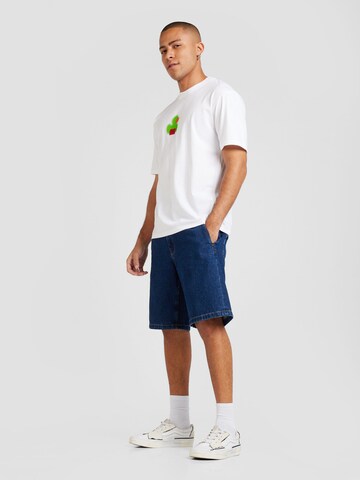 HUGO T-Shirt 'Dilippers' in Weiß