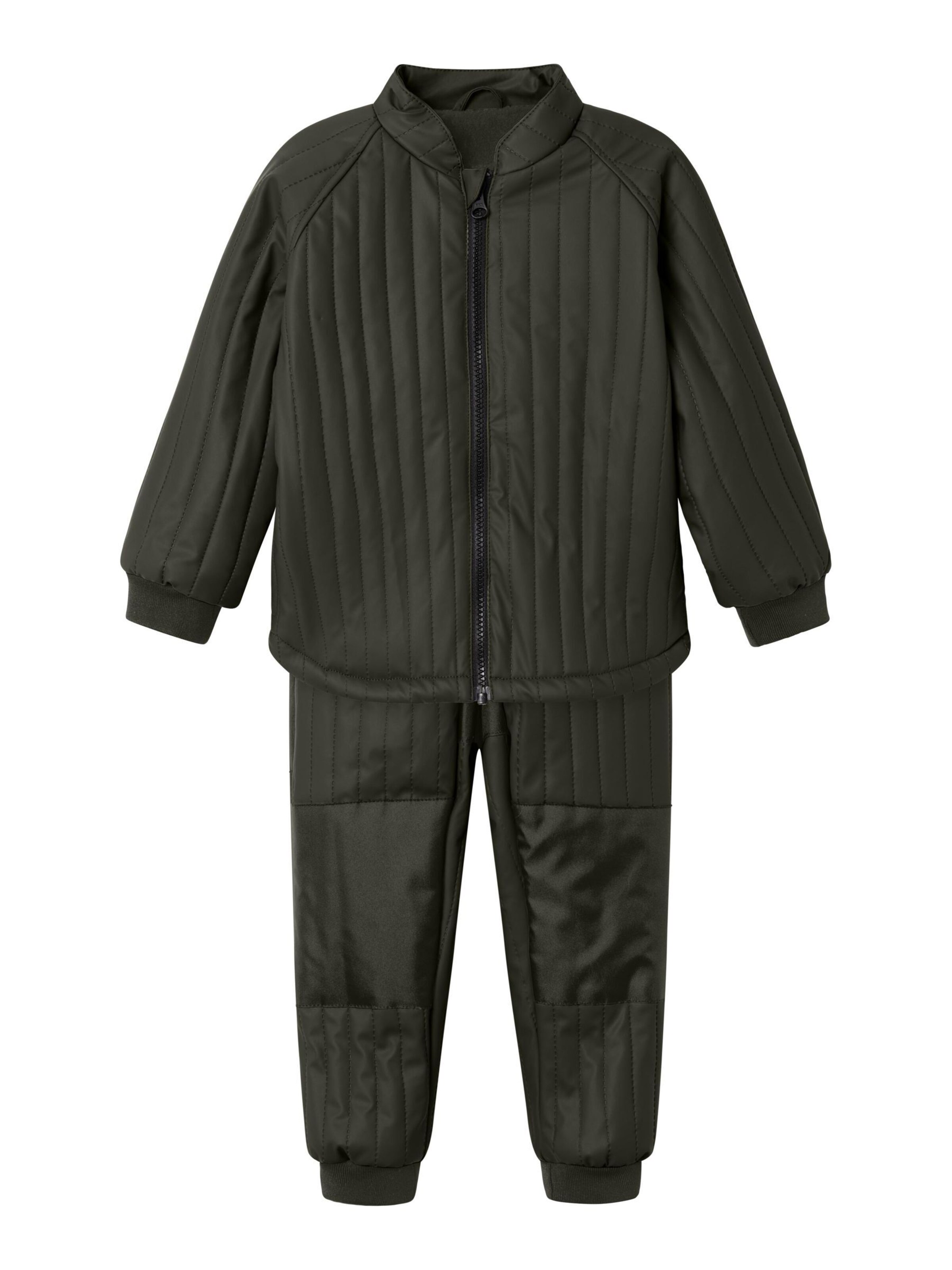 NAME IT Funktionsjakkesæt i grøn: forside