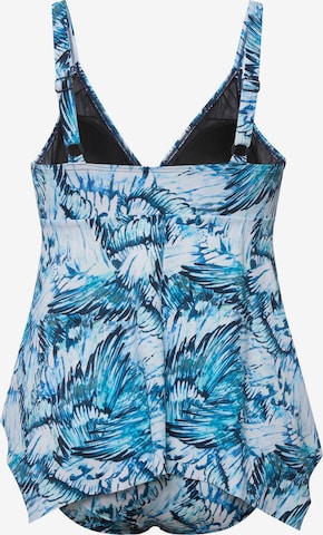 Ulla Popken Swimsuit in Blue