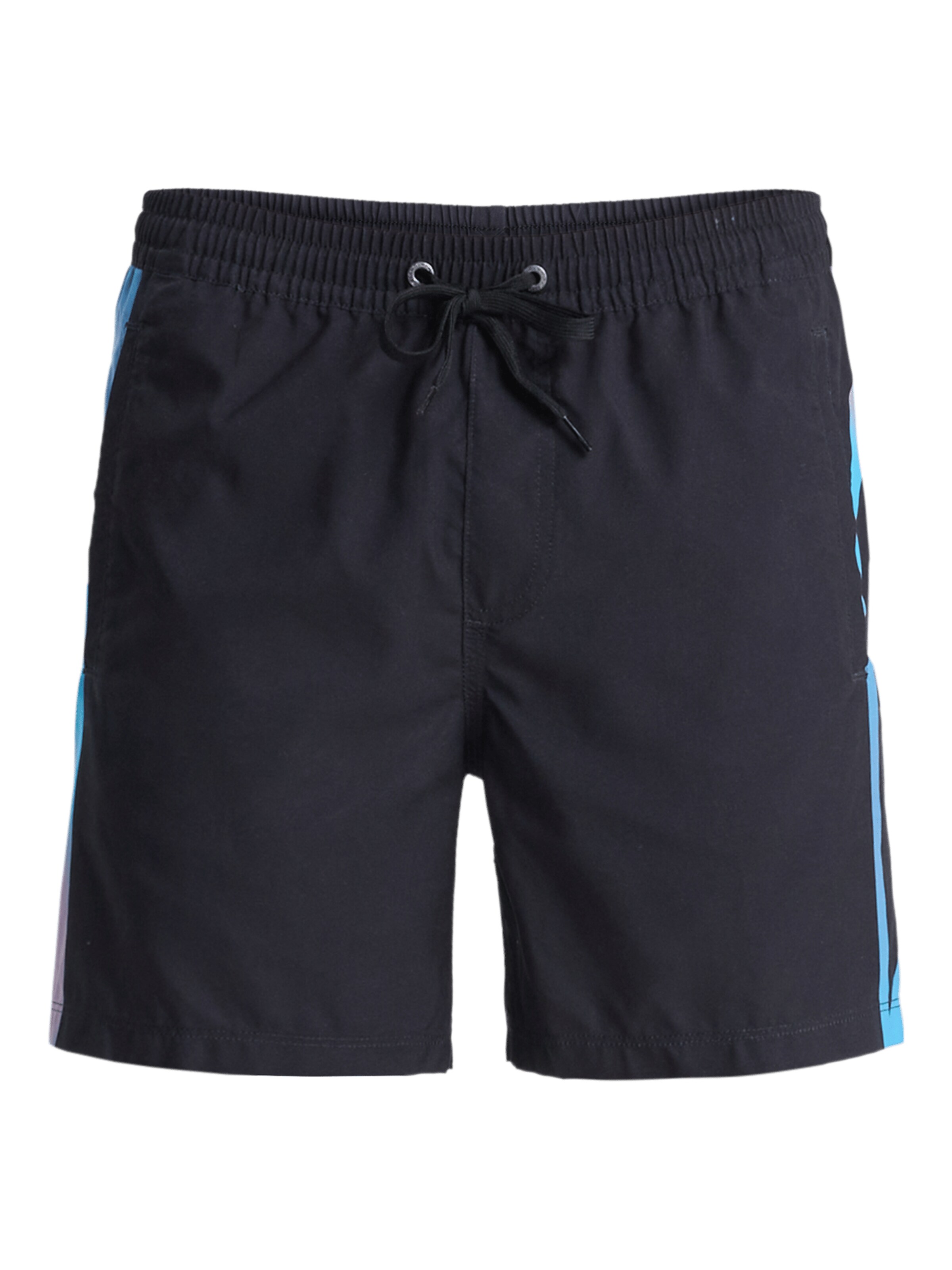 QUIKSILVER Badeshorts 'Everyday Holmes Volley 16' in Schwarz: Vorderseite