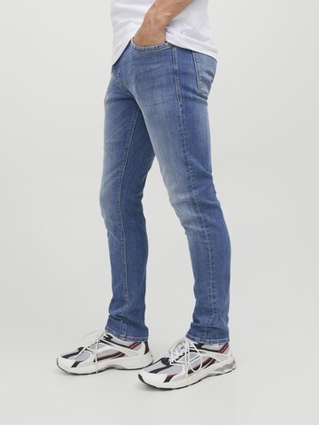 JACK & JONES Slimfit Jeans 'Glenn Felix' in Blauw: voorkant