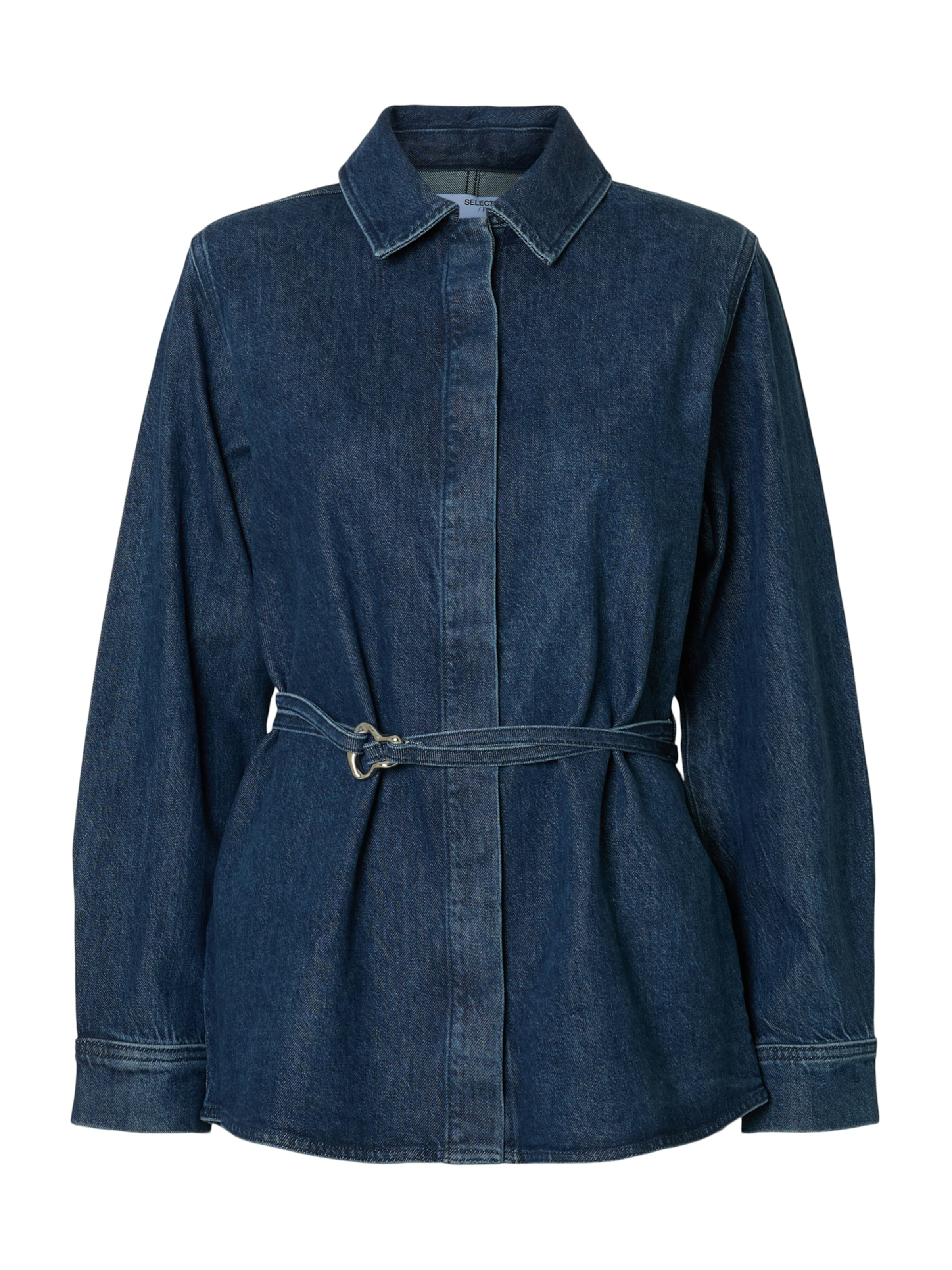 SELECTED Блуза 'SLFSelma-Noa' в синьо: отпред