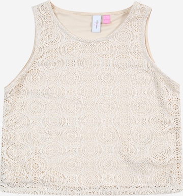 Vero Moda Girl Toppi 'VMMaya' värissä beige: etupuoli