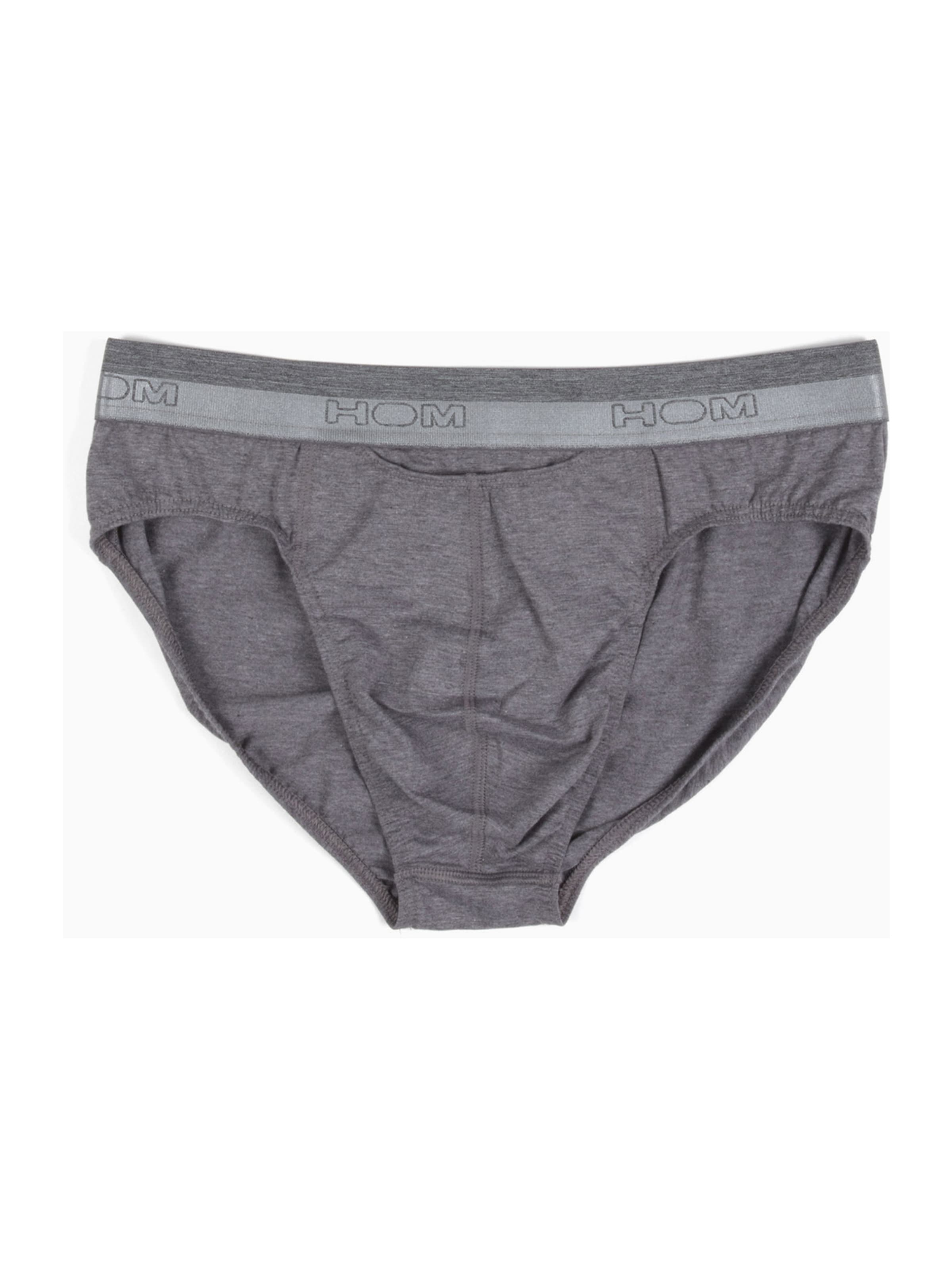 Slip di HOM in grigio: frontale