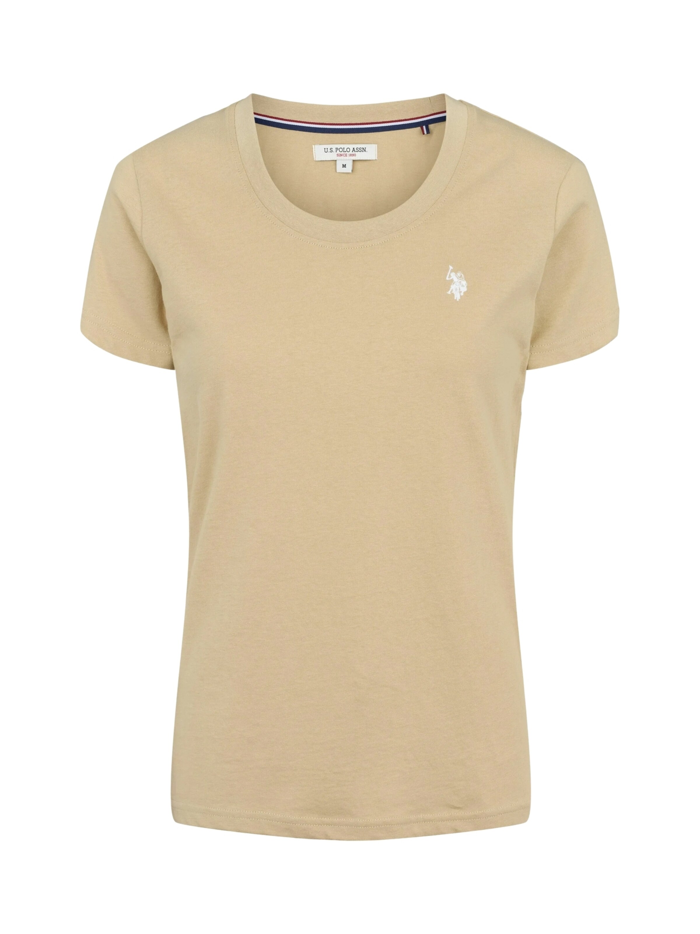 U.S. POLO ASSN. Top 'Amy' – béžová: přední strana