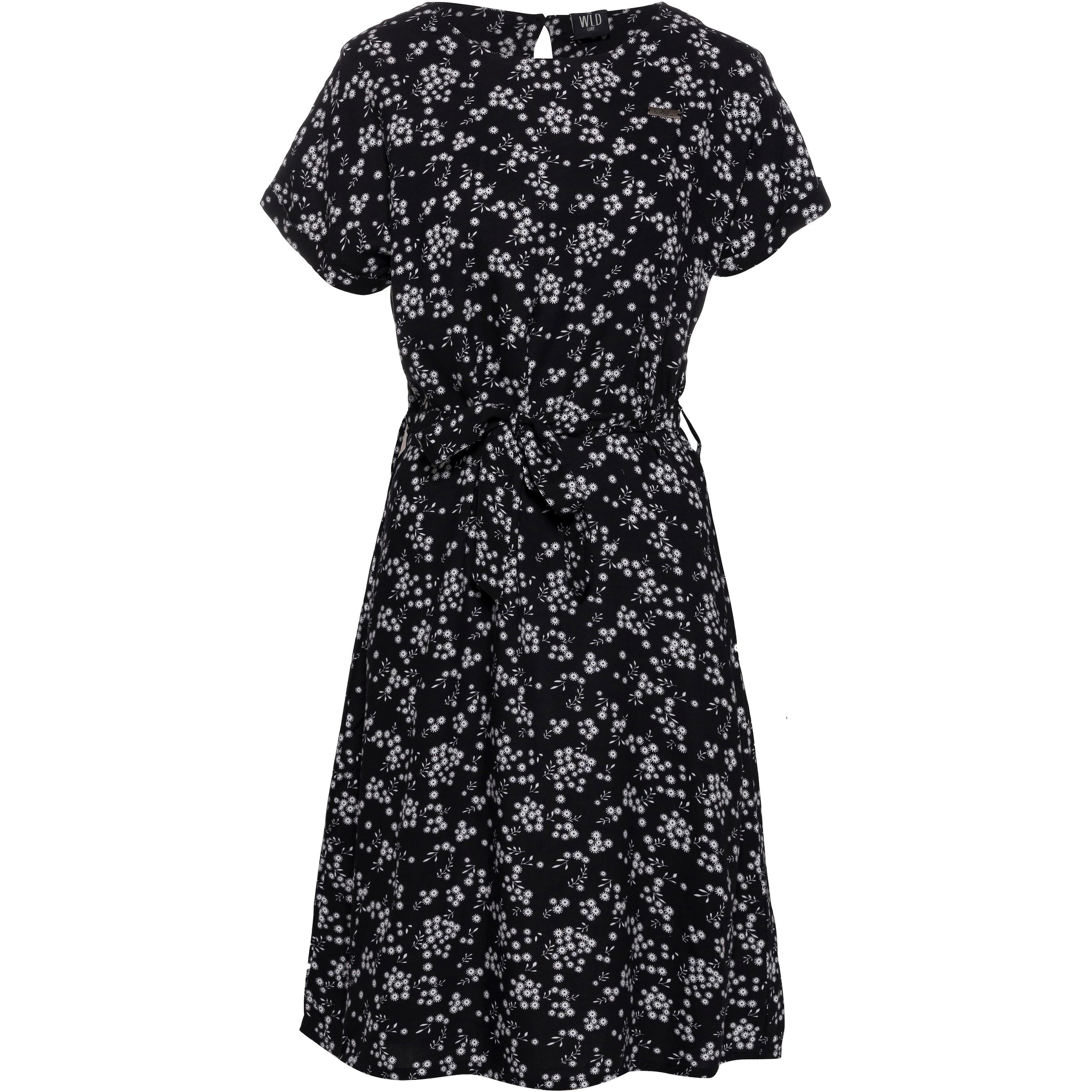 WLD - Vestido em preto: frente