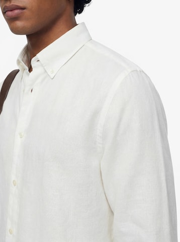 SELECTED - Ajuste regular Camisa 'SLHKALLE' en blanco