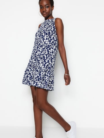 Abito di Trendyol in blu: frontale