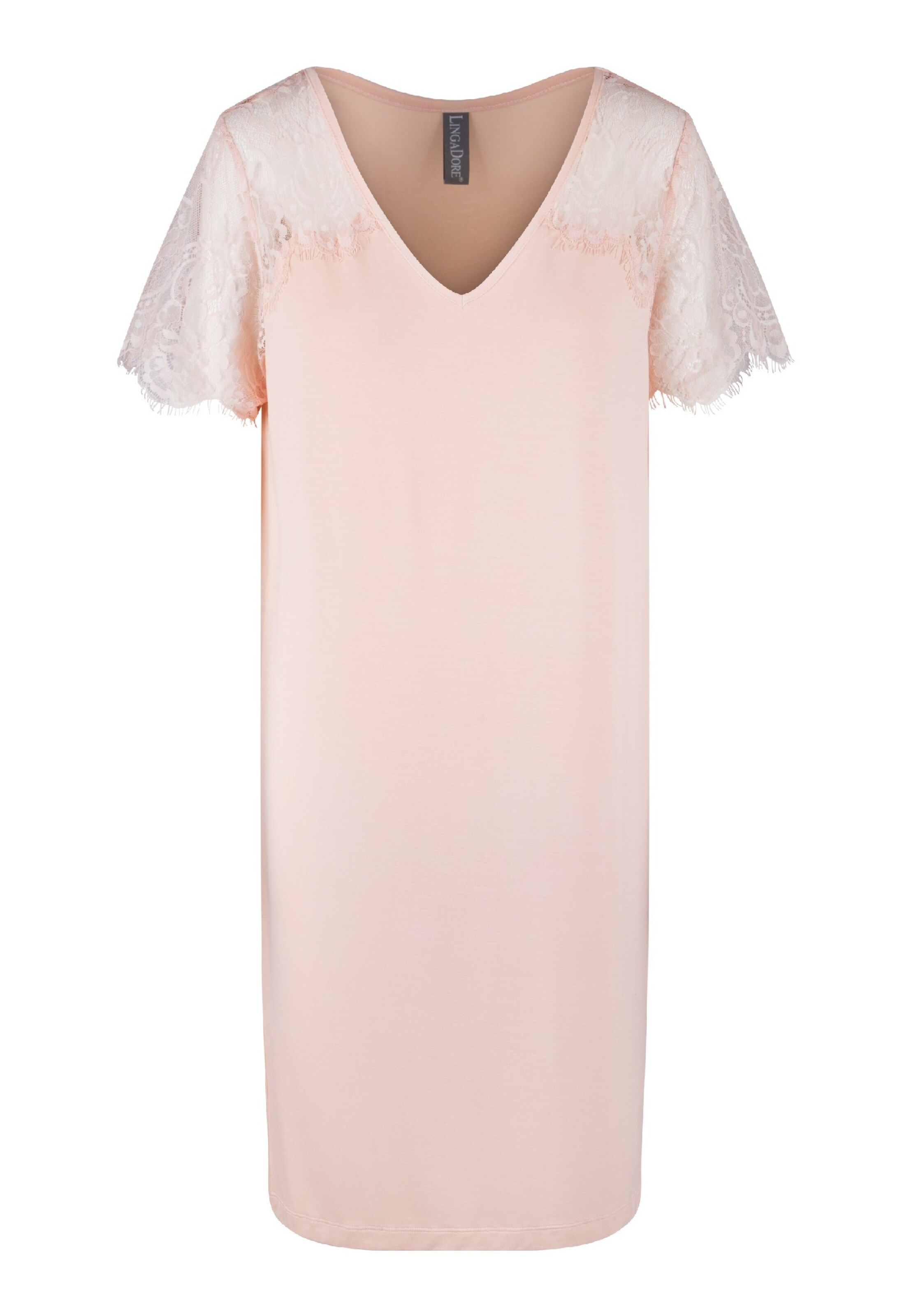 LingaDore - Camisola de pijama em laranja: frente