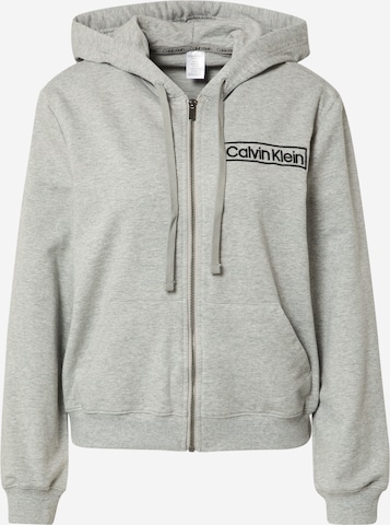Calvin Klein Underwear Sweat jacket in Grey: front