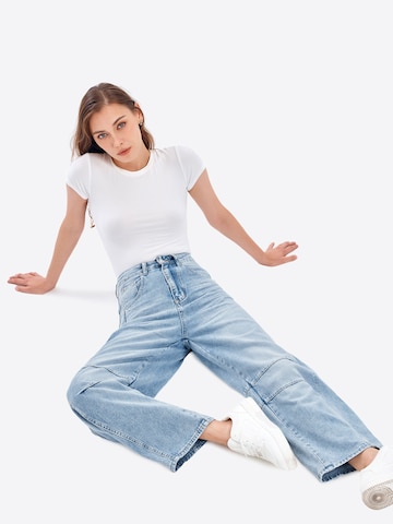 Imily Bela Baggy Jeans in Blau