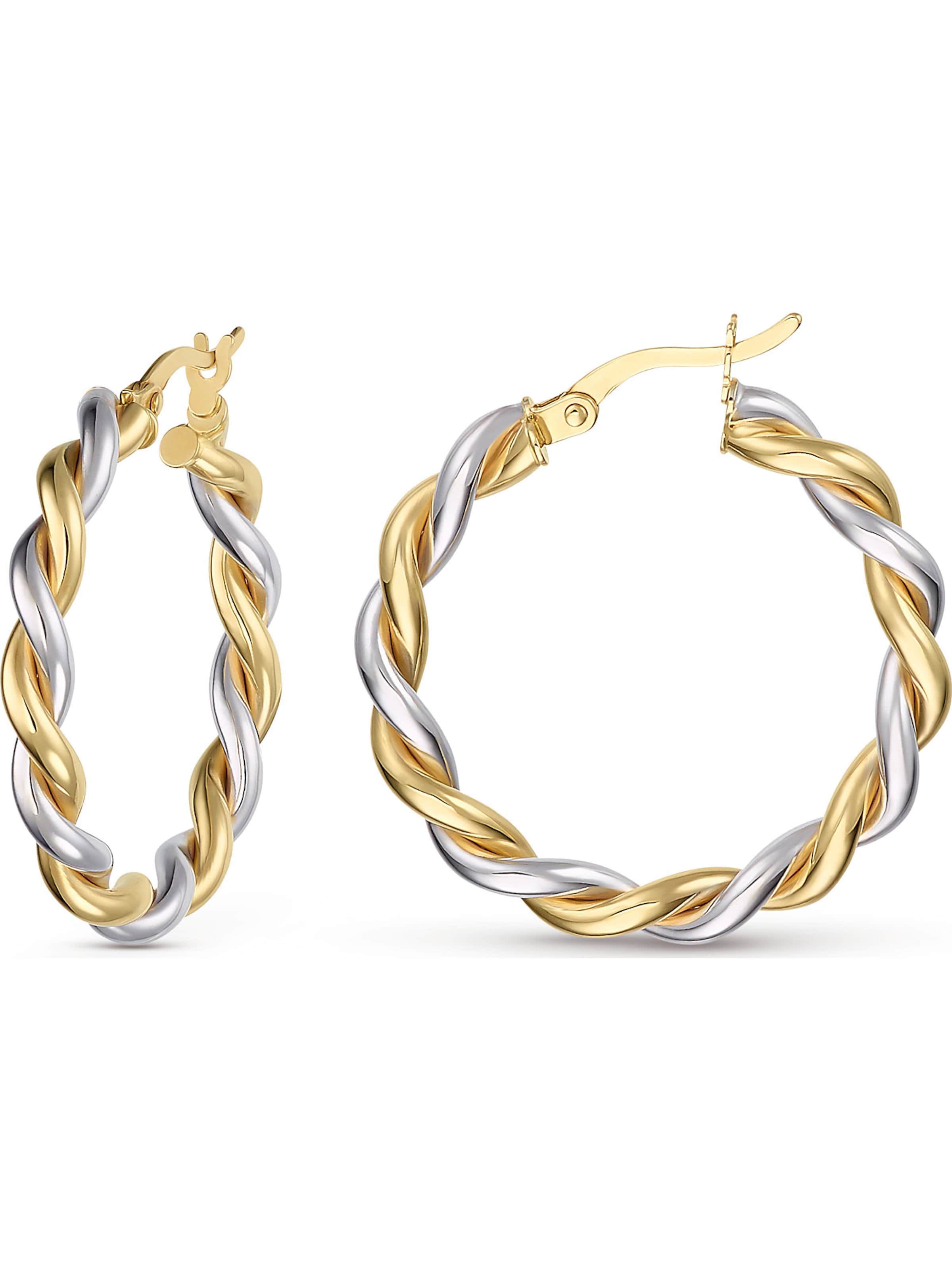 CHRIST Ohrringe in Gold