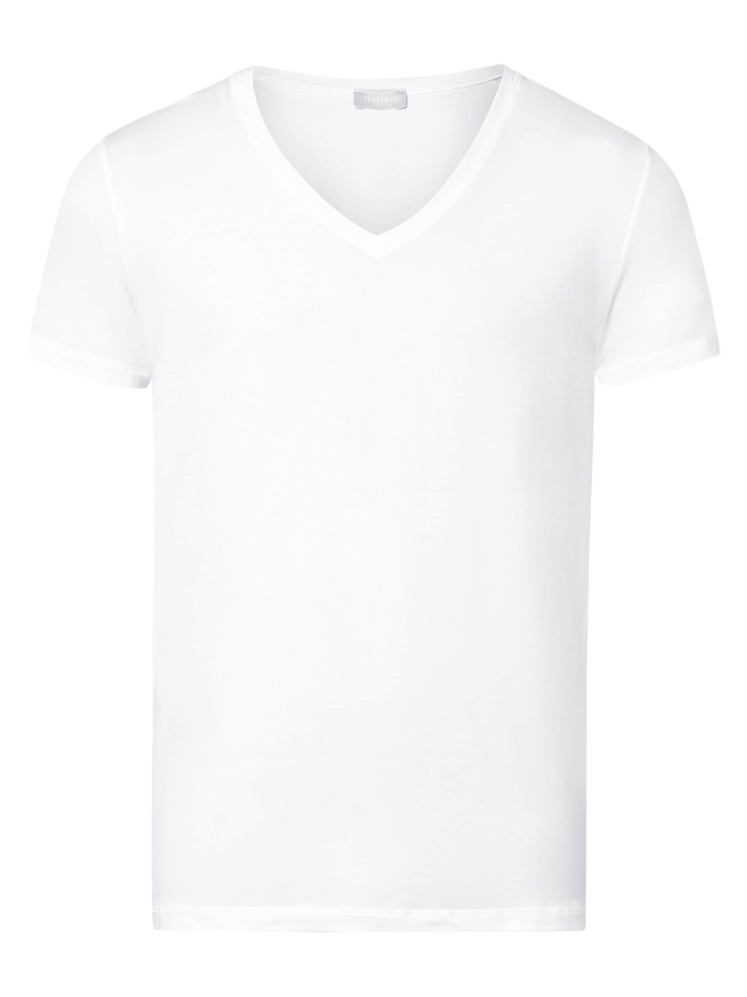 Hanro Unterhemd 'Cotton Superior'‌‌‌‌‌‌‌‌ in Weiß: Vorderseite