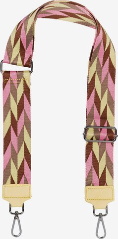 styleBREAKER Taschenzubehör 'Breiter Wechsel Taschengurt Rauten Muster' in Gelb: Vorderseite