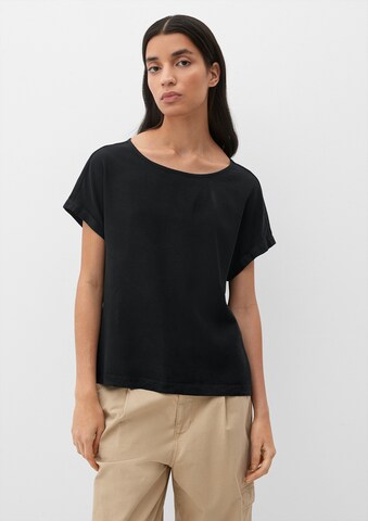 s.Oliver Shirt in Zwart: voorkant