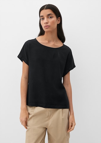 s.Oliver Shirt in Zwart: voorkant