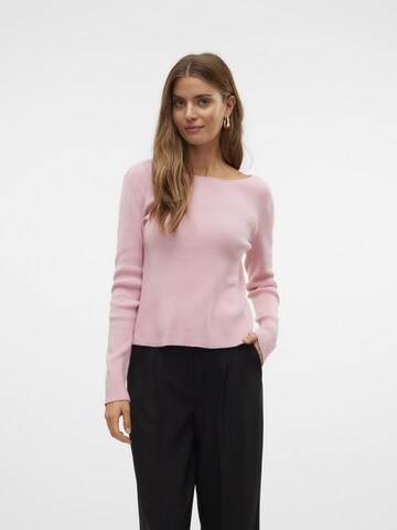 SOMETHINGNEW Trui in Roze: voorkant