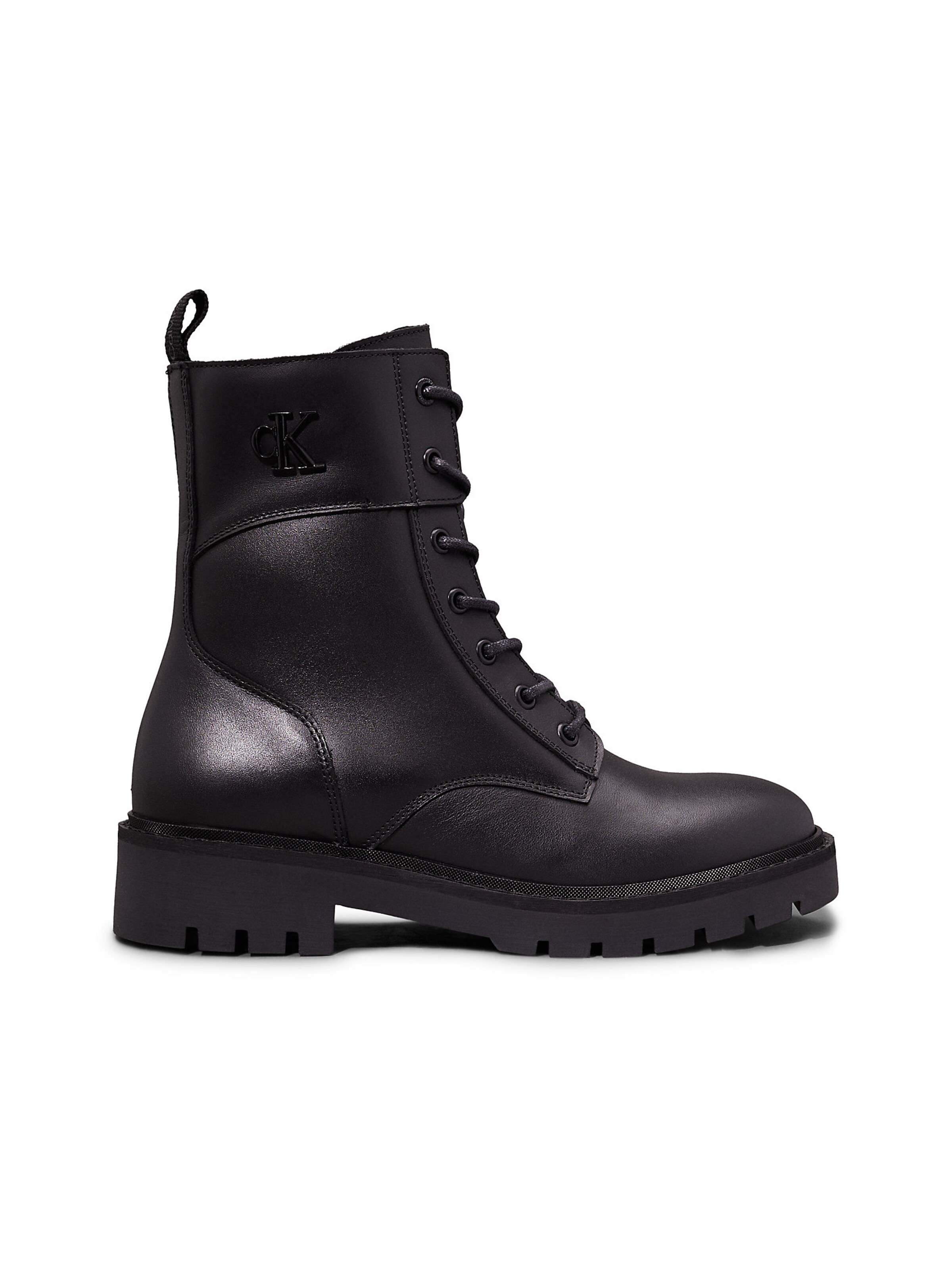 Calvin Klein Schnürstiefel in Schwarz