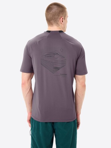 VAUDE Performance shirt 'Loamer' in Purple