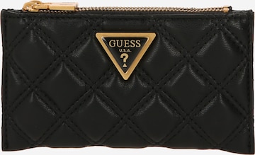 GUESS Wallet 'GIULLY' in Black: front