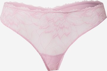 String Calvin Klein en violet : devant