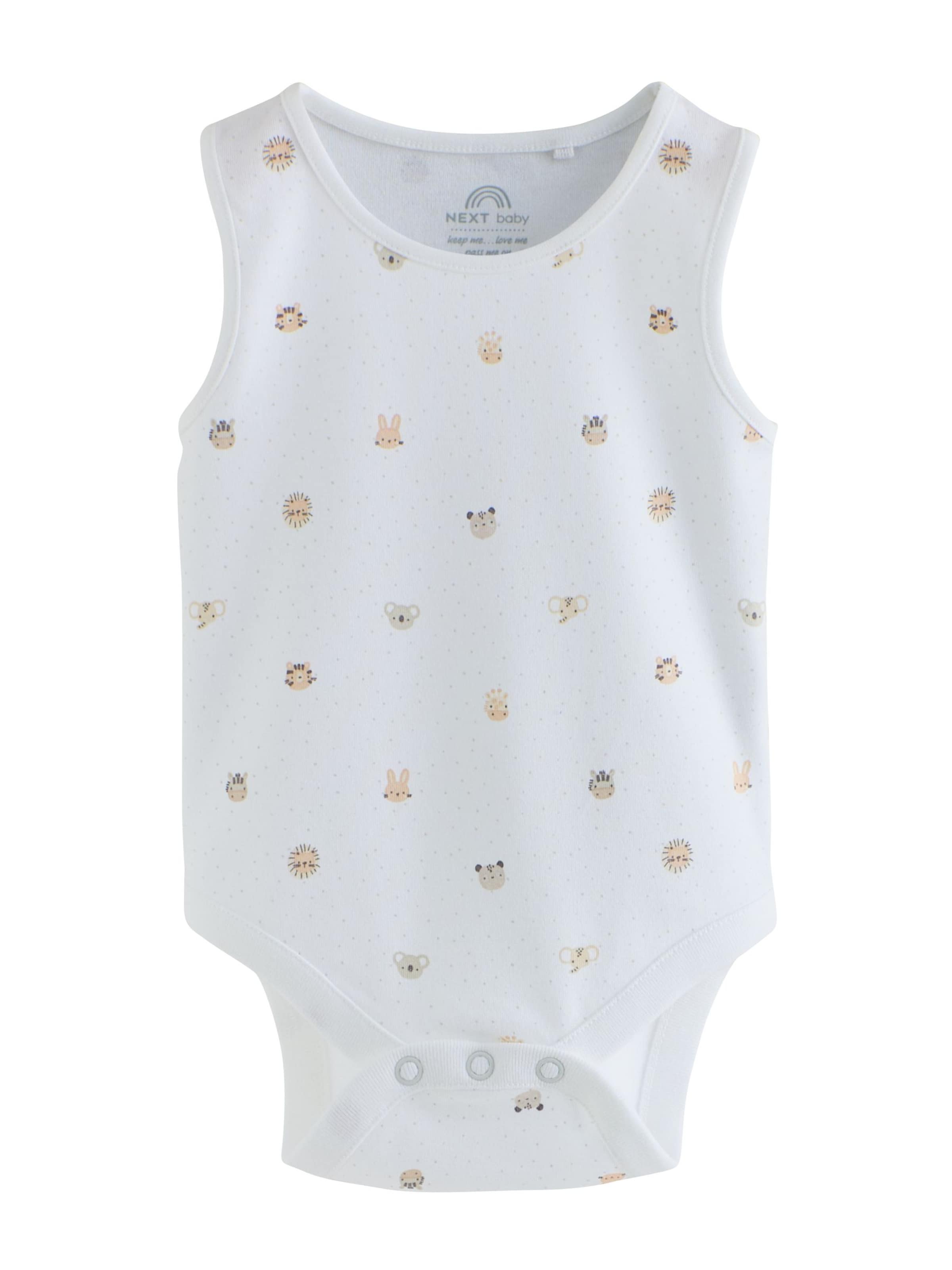 Next - Pijama entero/body en blanco