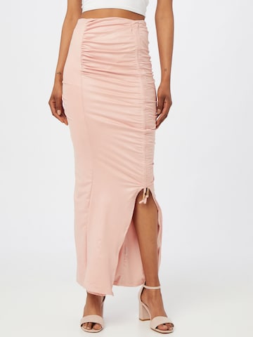 CLUB L LONDON Skirt in Pink: front